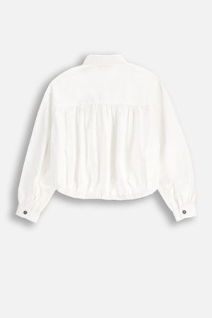 COCCODRILLO pikkade varrukatega särk NOSTALGIC MEADOW GIRL JUNIOR, valge, WC5140101NGJ-001-164, 164 cm 