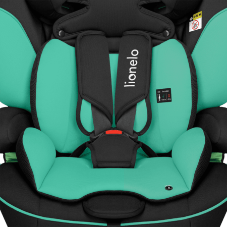 LIONELO turvatool LEVI I-SIZE, Green emerald,  76-150 cm., LO-LEVI I-SIZE 