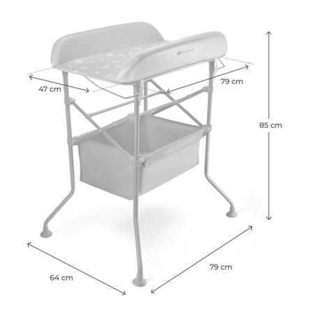 KINDERKRAFT vann BUBBLY, KABUBB00GRY0000 