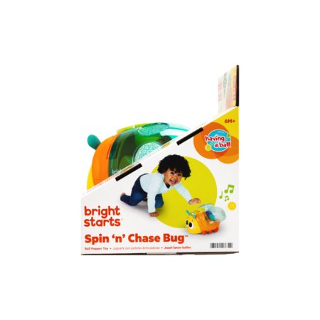 BRIGHT STARTS interaktiivne mänguasi Spin 'n' Chase Bug Ball Popper, 17632 