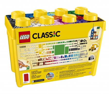 10698 LEGO® vahva suur mängukast Classic 10698