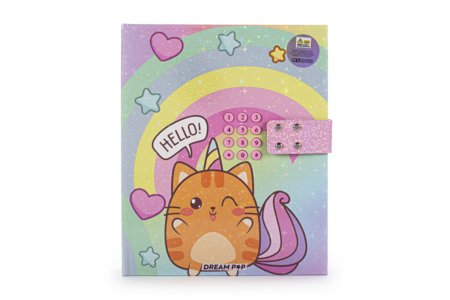 DREAM POP päevik parooliga, ükssarvik, K30300-33017 