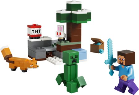 21583 LEGO® Minecraft® Steve'i seiklus taigas 