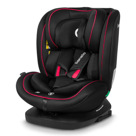 LIONELO turvatool BASTIAAN I-SIZE black red 40-150cm 