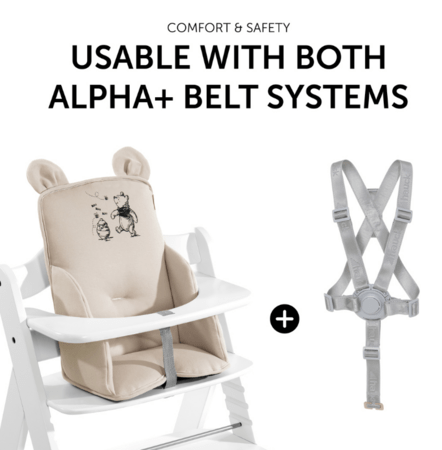 HAUCK söötmistool polsterdus ALPHA COSY SELECT, Winnie the Pooh/Beige, 667729 