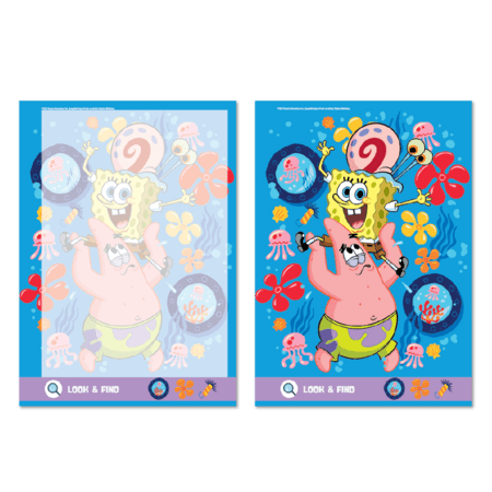 DODO maagiline veega värviraamat SpongeBob, 200642 