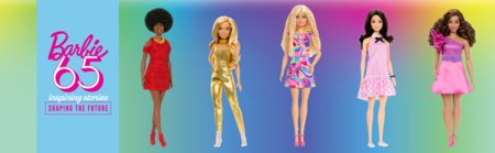 BARBIE Fashionistas nukk - Blue Polka Dot, HYT97 