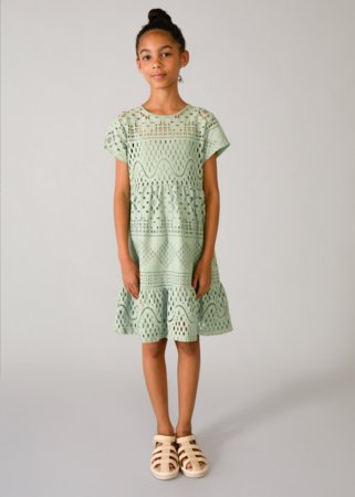 MAYORAL lühikeste varrukatega kleit, sage, 6.904-94, 176 cm 