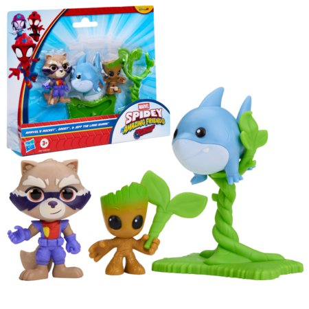 SPIDEY AND HIS AMAZING FRIENDS figuuride komplekt Rescue 2 tk, assortii, G19915L0 