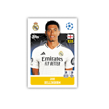 TOPPS kleepsud Champions League 2025 Packet, 5053307074453 