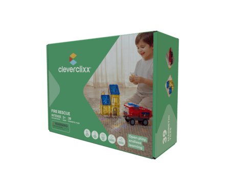 CLEVERCLIXX magnetkonstruktor Construction Builder Pack Intense, 48 osa, CC-1032 