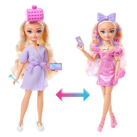 BARBIE Dream Besties –  ,,Pane valmis koos minuga!“ Malibu nukk, JGG38 