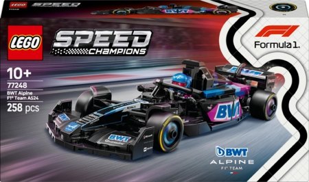77248 LEGO® Speed Champions BWT Alpine F1® Team A524 võidusõiduauto 