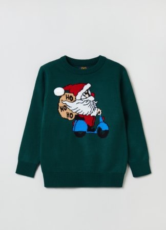 OVS BOY3-10Y TRICOT 2H 5-6 GREEN 001915461 
