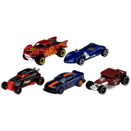 HOT WHEELS 5-auto komplekt 