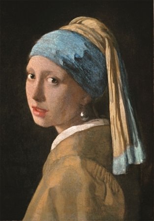 CLEMENTONI Puzzle girl with a pearl earring, 1000 tk,, 39967 