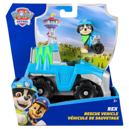 PAW PATROL sõiduk figuuriga Rescue Vehicle Rex, 6071216 