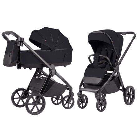 CARRELLO universaalne käru 2in1 OMEGA PLUS, Cosmo Black, CRL-6540/1 