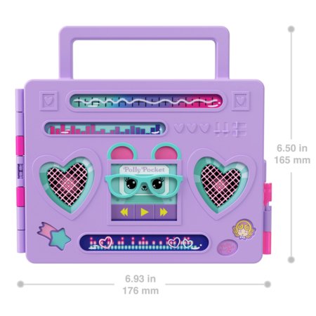 POLLY POCKET koolidisko üllatuskomplekt, HRD65 