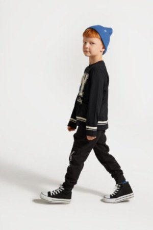 COCCODRILLO joggers ACADEMY BOY KIDS, must, ZC4120201ABK-021-092, 92 cm 