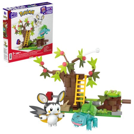 MEGA CONSTRUX POKEMON Emolga ja Bulbasaur võlumets, HTH69 