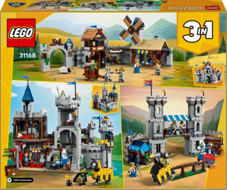 31168 LEGO® Creator Keskaegne hoburüütli loss 