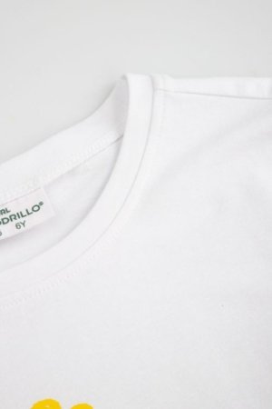 COCCODRILLO lühikeste varrukatega t-särk, valged, WC6143205RGK-001-122, 122 cm 
