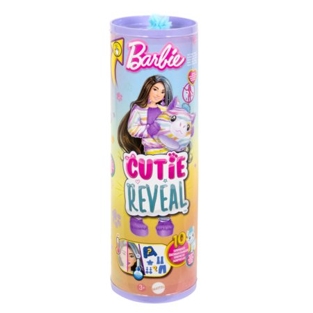 BARBIE Cutie Reveal unistuste seeria üllatusnukk Sebra, HRK39 