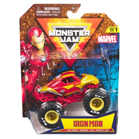 MONSTER JAM 1:64 off-road vehicle Marvel, assort, 6069960 
