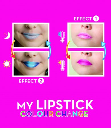 BARBIE komplekt My Lipstick Color Change, 88638 88638