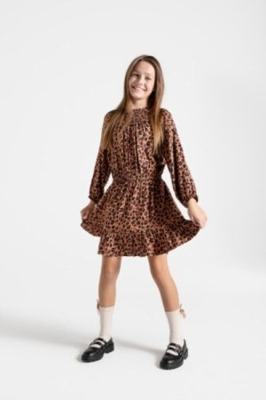COCCODRILLO dress RODEO GIRL JUNIOR, multicoloured, ZC4128101RGJ-022-164, 164 cm 