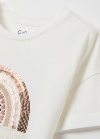 OVS lühikeste varrukatega t-särk, 140 cm, 002365655 