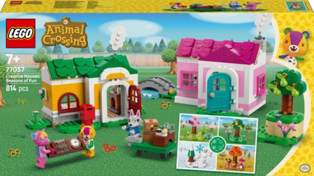 77057 LEGO® Animal Crossing™ Loomingulised majad: lõbusad aastaajad 