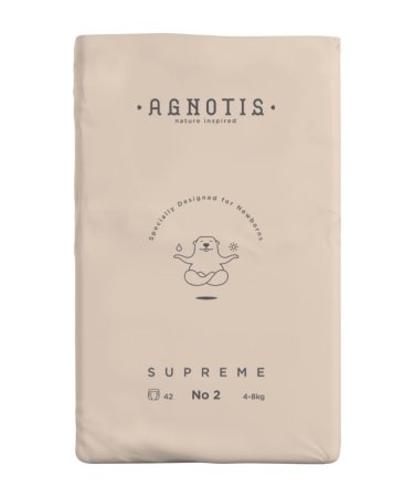 AGNOTIS mähkmed, Nr.2, 3-6 kg, 42 tk., AG2 AG2