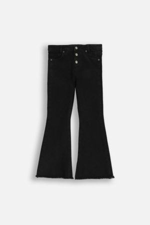 COCCODRILLO püksid JEANS COLLECTION GIRL, must, ZC5123108JCG-021-146, 146 cm 