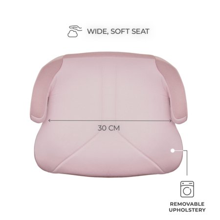 KINDERKRAFT istmekõrgendus I-BOOST 2, i-Size, roosa, KCIBOO02PNK0000 