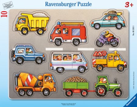 RAVENSBURGER pusle Vehicles, 10tk, 5232 5232