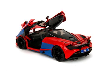 JADA Marvel Spider-Man McLaren 720S sõiduk ja figuur, 9335764314R00 