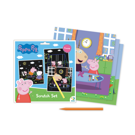 DODO kraapimiskunsti komplekt Peppa Pig, 200186 