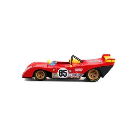 BBURAGO 1:43 Võidusõiduauto mudel Ferrari 312 P 1972, 18-36302 