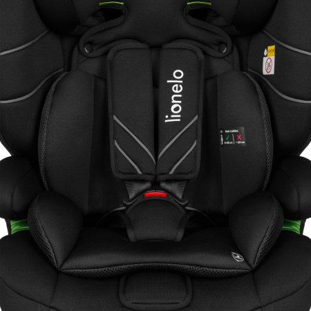 LIONELO turvatool LO-LEVI ONE I-SIZE 76-150cm, Black Carbon 