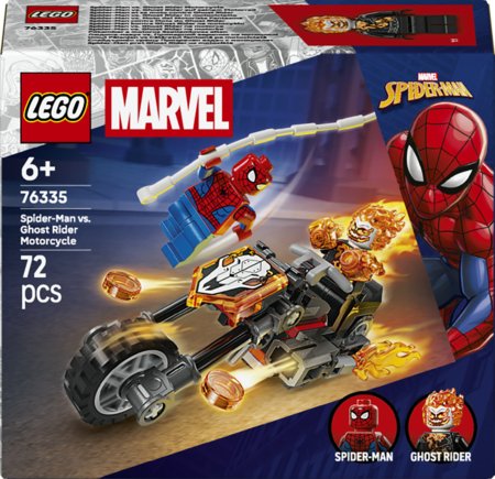 76335 LEGO® ǀ Marvel Spider-Mani vs. Ghost Rideri mootorratas 