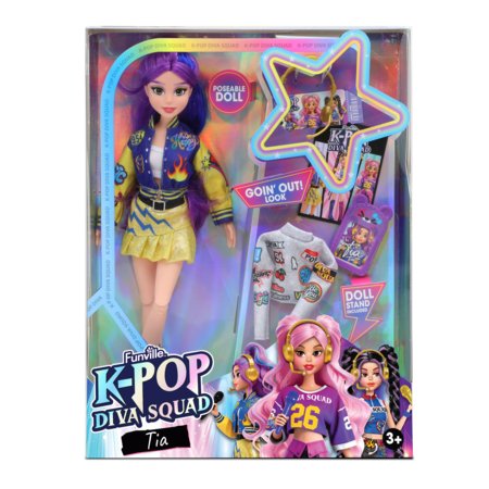 K-POP DIVA SQUAD nukk, 29 cm, assortii., 81157 
