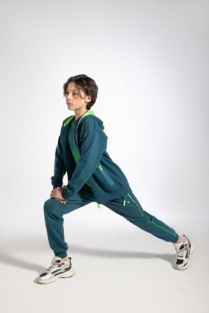 COCCODRILLO pants-trousers, green, size 