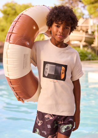 MAYORAL lühikeste varrukatega t-särk, hemp, 6.035-82, 128  cm 