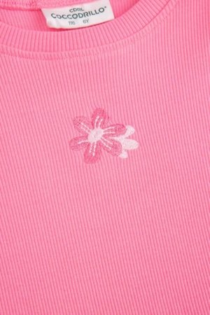 COCCODRILLO pikkade varrukatega kleit, roosad, 