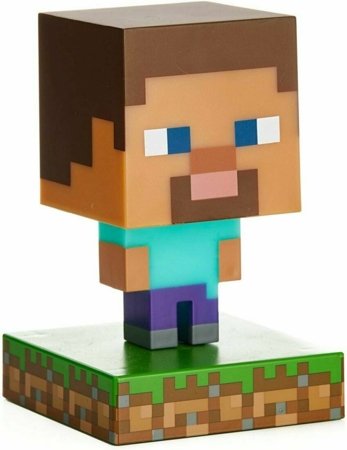 PALADONE MINECRAFT Steve dekoratiivne LED-valgusti, PP6594MCFV4 