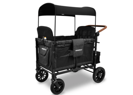 WONDERFOLD sportkäru neljale W4 LUXE, volcano black, W4LUX-BLK 