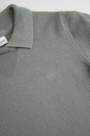 COCCODRILLO lühikeste varrukatega polo särk, rohelised, suurus 