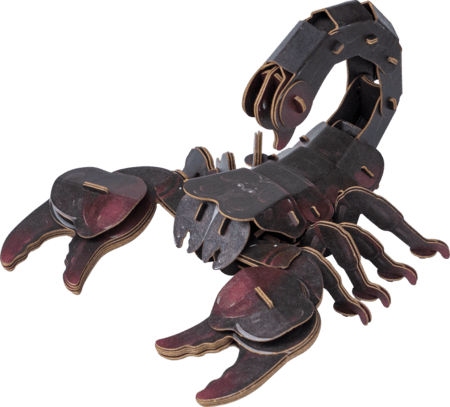 MAKEBUG 3D paberist pusle Forest scorpion, MB-D-0053 
